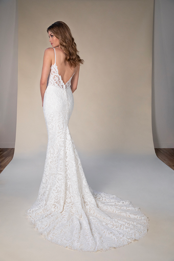 All Who Wander ADDY #1 (IV-RUM) Ivory Lace and Tulle over Rum Gown thumbnail