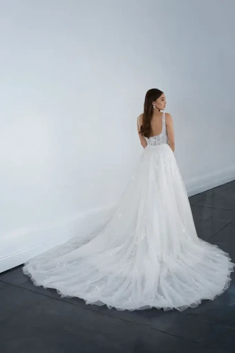 Martina Liana Aria (B) #1 (IV-IVR) Ivory Lace and Tulle over Ivory Gown thumbnail