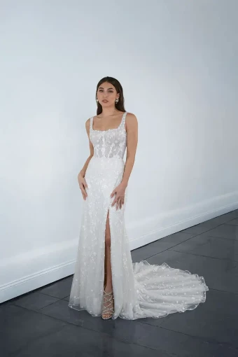 Martina Liana Aria (B) #2 default (IV-IVR) Ivory Lace and Tulle over Ivory Gown thumbnail