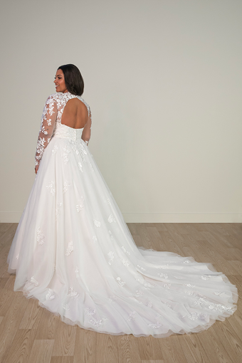 Stella York Annabelle #4 default (IV-IV) Ivory Lace and Tulle over Ivory Gown thumbnail