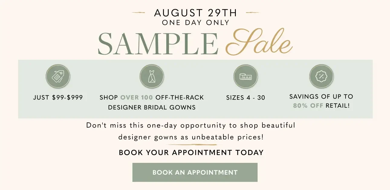 Sample Sale Mobile Banner