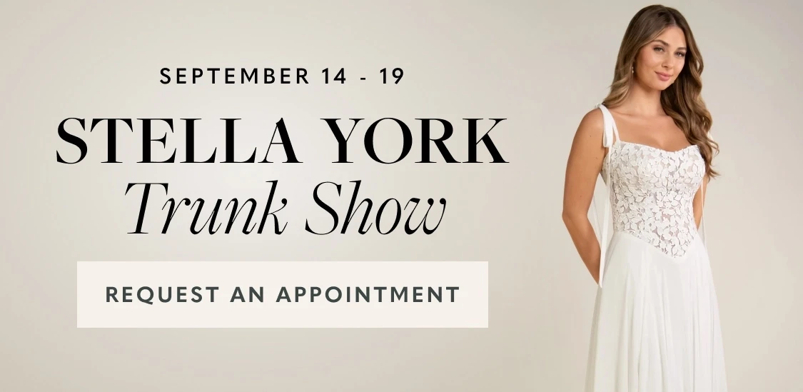 Stella York Trunk Show Mobile Banner