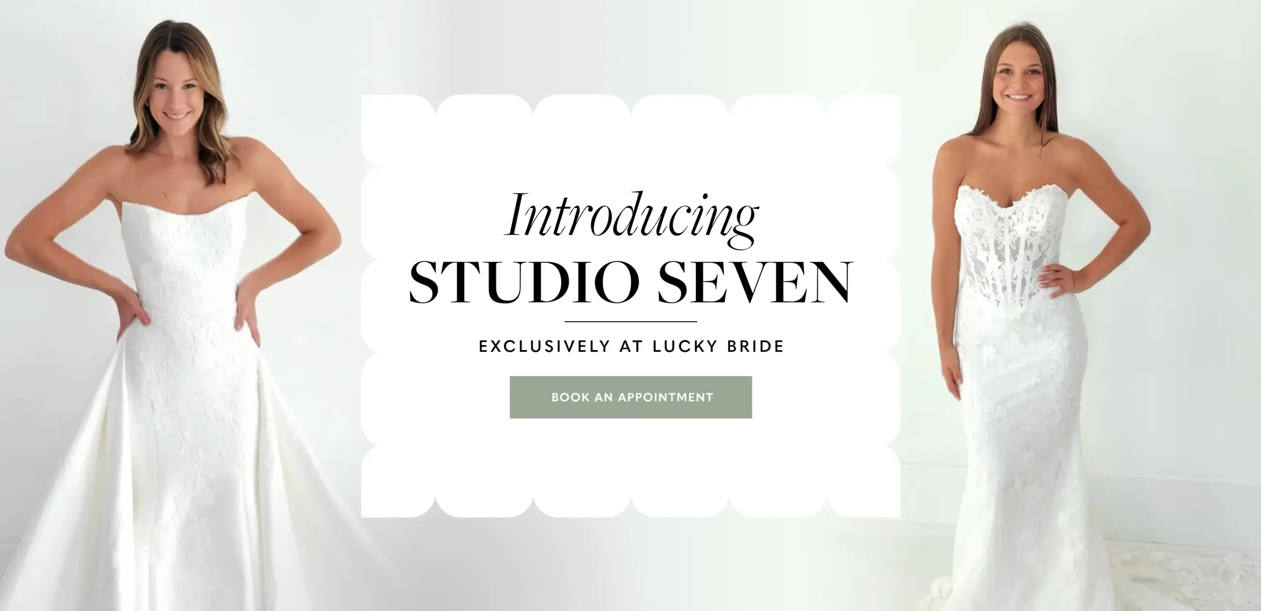 Studio Seven Private Wedding Dress Collection banner